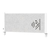 MAUL Tafelscheidingswand �MAULconnecto Uplight� 160 x 50 cm lichtgrijs