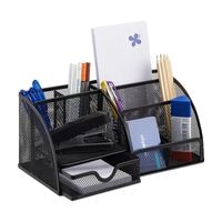 relaxdays Bureau-organizer 6 metalen schappen