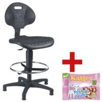 Topstar Werkstoel TEC 20 Counter zonder armleuningen incl. vruchtengom Yoghurt-Gums 175 g
