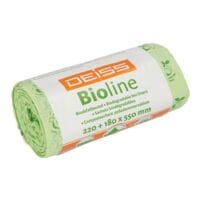 10 L Bio-afvalzakken met handvatten Deiss Bioline groen 20 stuk(s)