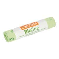 30 L Bio-afvalzakken Deiss Bioline groen 10 stuk(s)