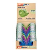 tesa Plakbandset Eco & Crystal, transparant, 1 stuk(s)