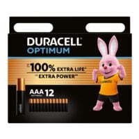 Duracell Set van 12 »Optimum« Micro / AAA batterijen