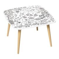 Paperflow Kleurtafel Kids Oceaan 60 cm, 4 poten