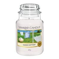 Yankee Candle Geurkaars Clean Cotton
