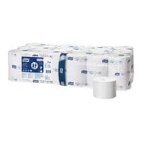 Tork Toiletpapier Midi rollen geavanceerd kernloos wit T7 2-laags, wit - 36 rollen (1 pak � 36 rollen)