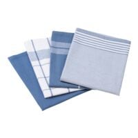 G�ZZE Pak met 4 katoenen theedoeken 50x70 cm