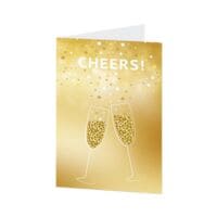 LUMA KARTENEDITION Gefeliciteerd! Proost!, Speciaalformaat, met envelop, 1 stuk(s)