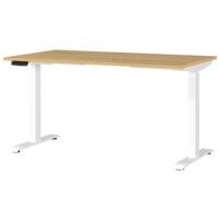 Germania In hoogte verstelbaar bureau (mechanisch) Jet 140 cm, T-poot