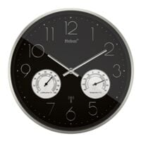 Mebus Radiogestuurde klok met thermo-/hygrometer - 30 cm