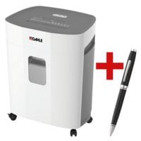 papiervernietiger Dahle PaperSAFE® 240, Veiligheidsklasse 4, snippers (4 x 12 mm), tot 10 bladen incl. Balpen Coventry