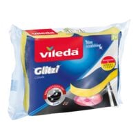 Vileda Pak met 2 reinigingsspons Glitzi Ceran