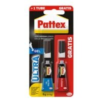 Pattex Superlijm Ultra Gel incl. superlijm Flssig, 2x 3 g
