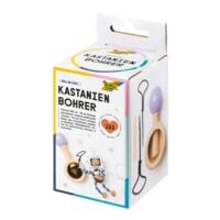 folia Kastanje boren set hout 103 stuks