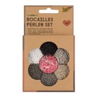 folia Kralenset Rocailles zilver