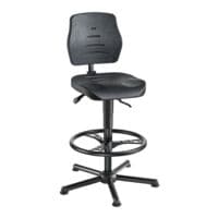 draaibare bureaustoel mey chair �Workster Pro W15-25-H-PU-FR7 XXL� zonder armleuningen
