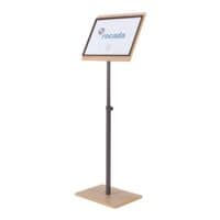 Rocada In hoogte verstelbaar informatiedisplay Natural A3