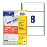Avery Zweckform Universele etiketten permanent wit 97x67,7 mm 520 stuks 4782-65