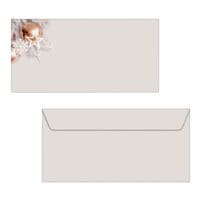 SIGEL Kerst-envelop Christmas in rose gold 50 stuks