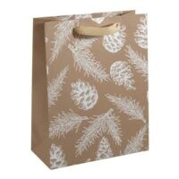 SIGEL Pak met 5 kerstcadeauzakjes 26 x 33 cm