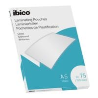 Ibico 100 stuk(s) Lamineerfolie 627314 A5 75 micron glanzend