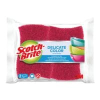Scotch Pak met 2 Delicate Color reinigingssponzen