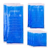 relaxdays Set van 8 koelkompressen