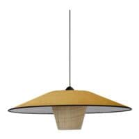 meet Plafondlamp Azara mosterdkleurig