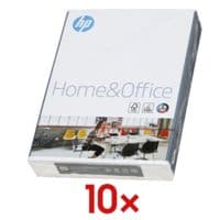 10x Multifunctioneel printpapier A4 HP Home & Office - 5000 bladen (totaal), 80g/qm
