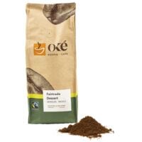 Oké Koffie gemalen koffie Fairtrade nagerecht 250 g Oké Koffie gemalen koffie Fairtrade nagerecht 250 g