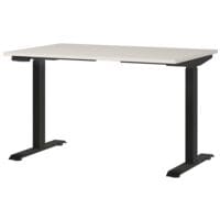 Germania In hoogte verstelbaar bureau (mechanisch) Bedano 140 cm, T-poot