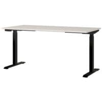 Germania In hoogte verstelbaar bureau (mechanisch) Bedano 160 cm, T-poot