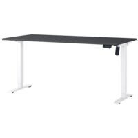 Germania In hoogte verstelbaar bureau (mechanisch) Boras 160 cm, L-onderstel