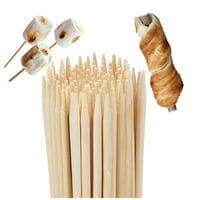 relaxdays 100 stuks stokbroodspiesjes