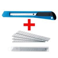 Westcott Cutter 9 mm incl. vervangingsmesjes voor cutter
