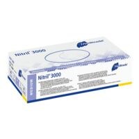 100 MEDITRADE wegwerphandschoenen Nitril® 3000 Nitril, Maat M wit