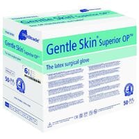 50 paar MEDITRADE Chirurgische handschoenen Gentle Skin® Superior OP latex, kledingmaat 6,5 Natuur