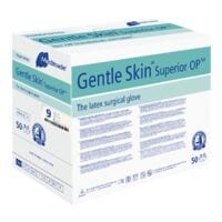 50 paar MEDITRADE Chirurgische handschoenen Gentle Skin® Superior OP latex, kledingmaat 9 Natuur