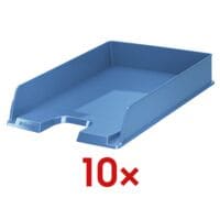 10x Esselte Brievenbakje Vivida, A4 polystyreen, stapelbaar tot 12 stuks 