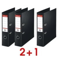 2+1 Ordner A4 Esselte No. 1 breed zwart
