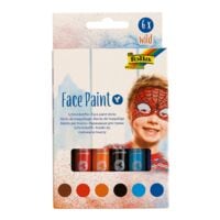 folia Pak met 6 schminkstiften Wild