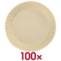 Papstar 100 bakvellen voor heteluchtfriteuses/airfryers  16 cm