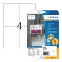 Herma Weerbestendige folie-etiketten permanent wit 105x148 mm 4583 40 stuks