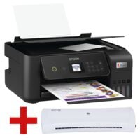 Epson EcoTank ET-2870 All-in-one-printer A4 Kleuren inkjetprinter met WLAN incl. A4 Lamineerapparaat OL-1710