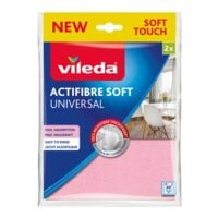 Vileda Pak met 2 universele doeken Actifibre Soft Universal