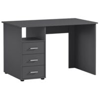 Mbelpartner Bureau Niels 115,8 cm, vol onderstel als tafelblad