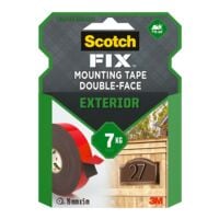 Scotch Dubbelzijdige buitenmontagetape FIX 19 mm/5 m