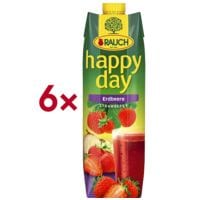 happy day Pak met 6 vruchtendrankjes »Erdbeere« 1 liter happy day Pak met 6 vruchtendrankjes »Erdbeere« 1 liter