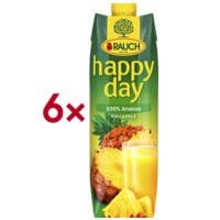 happy day Pak met 6 vruchtendrankjes »100% Ananas« 1 liter happy day Pak met 6 vruchtendrankjes »100% Ananas« 1 liter