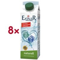 Extaler Pak met 8 mineraalwaters Mineralquell naturell 1 liter